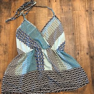Tobi Printed Halter Top